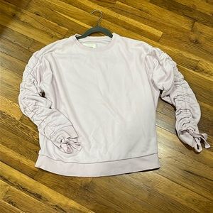 Baby pink Top with sleeves